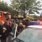 Nach dem Einsatz der uspolicecar.de in Zusammenarbeit mit Daniel Craig under Feuerwehr