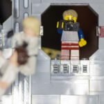 Tim beobachtet die Flucht von Luke und Leia vor den Sturmtruppen