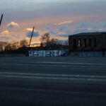 Sonnenuntergang am Schalker Verein