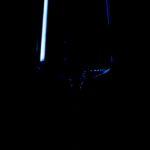 Klassisches Glas im Seitenlicht