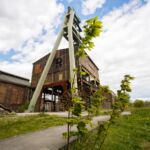 Förderturm auf Zeche Ewald in Herten