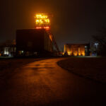 Zeche Consol bei Nacht