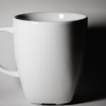 Weiße Tasse