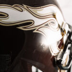 Football-Helm Rhein Fire