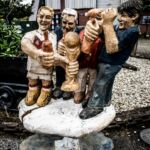 Holzarbeit auf Zeche