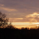 Sonnenaufgang in der Stadt